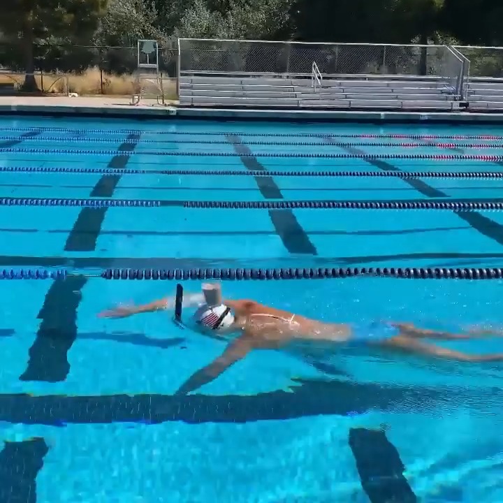 Katie Ledecky balancing a glass of chocolate milk on her head while swimming is more impressive than her seven Olympic gold medals