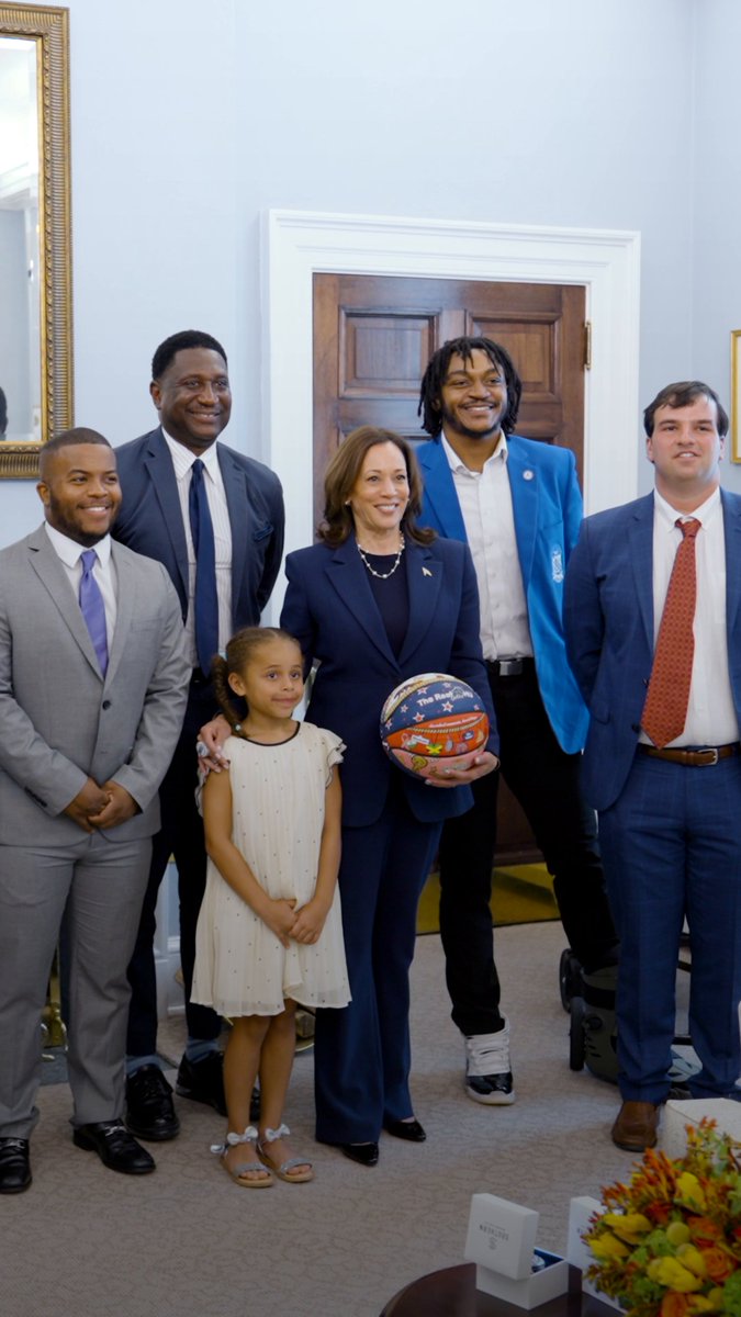 As a proud graduate of Howard University, I know that when we invest in our HBCUs, we invest in the strength of our nation for years to come. I was honored to welcome the Howard Men’s Basketball championship team to the White House to celebrate athletes who are leading on and off the court.