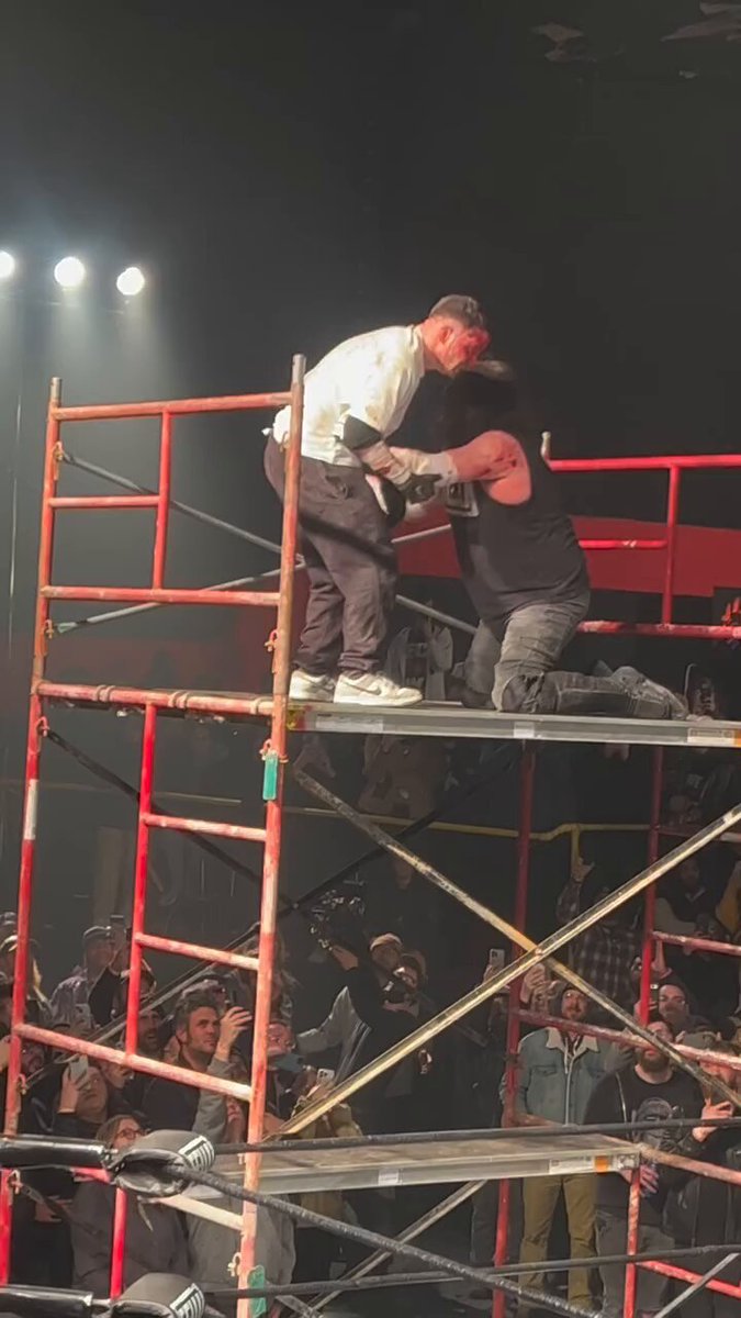 This is not even wrestling anymore. This is death.