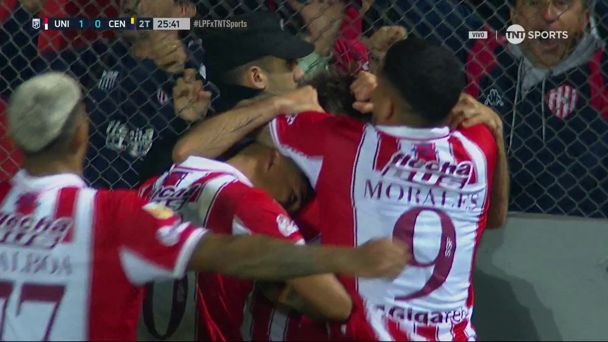 PERO QUÉ GOLAZO DE UNIÓN 🔥 Mauro Pittón sacó un remate hermoso a colocar y puso el 1 a 0 del Tate ante Rosario Central. #LPFxTNTSports