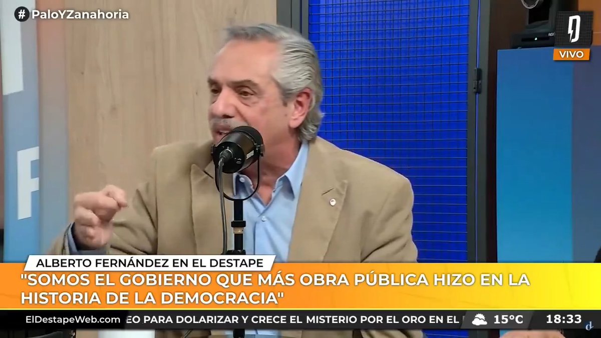"En todos los G20 reclamé poner fin a los bloqueos en América Latina. Esa política internacional nos valió respeto" Alberto Fernández en el destape