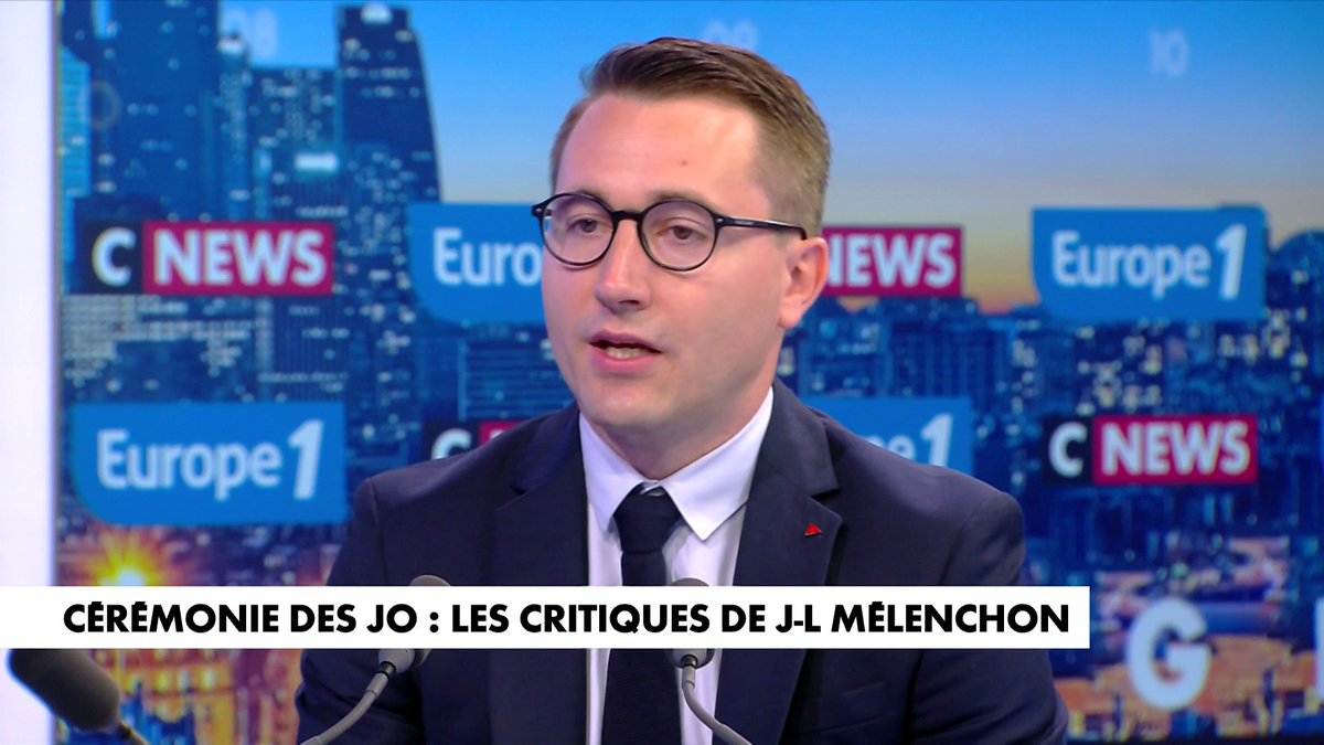 Le député LFI-NFP de l’Essonne Antoine Léaument, sur l'accueil de la délégation israélienne à l'occasion des Jeux olympiques de Paris 2024 : «Il n'est pas normal que si on édicte une règle pour les sportifs russes, on n'édicte pas une règle similaire pour les sportifs israéliens»