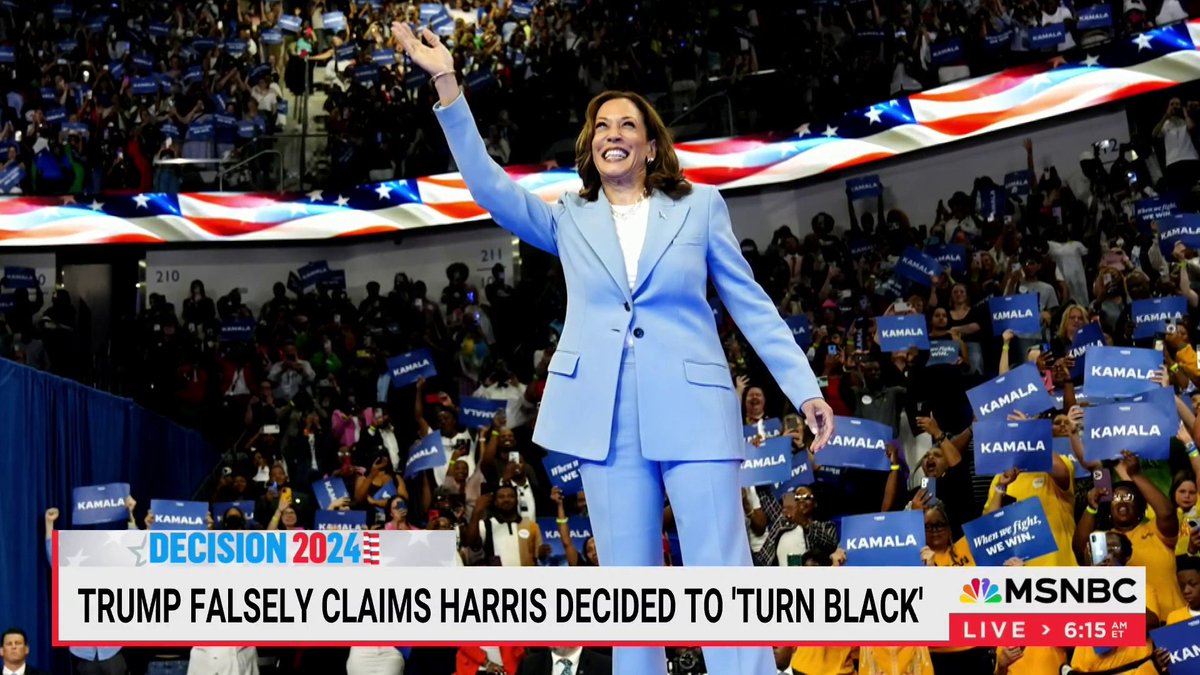 "To go from Obama is not American to Harris is not Black, it's the same song, just a different lyric. That is what he feels put him in the White House in 2016 and will put him in the WH now." --Reverend Al Sharpton