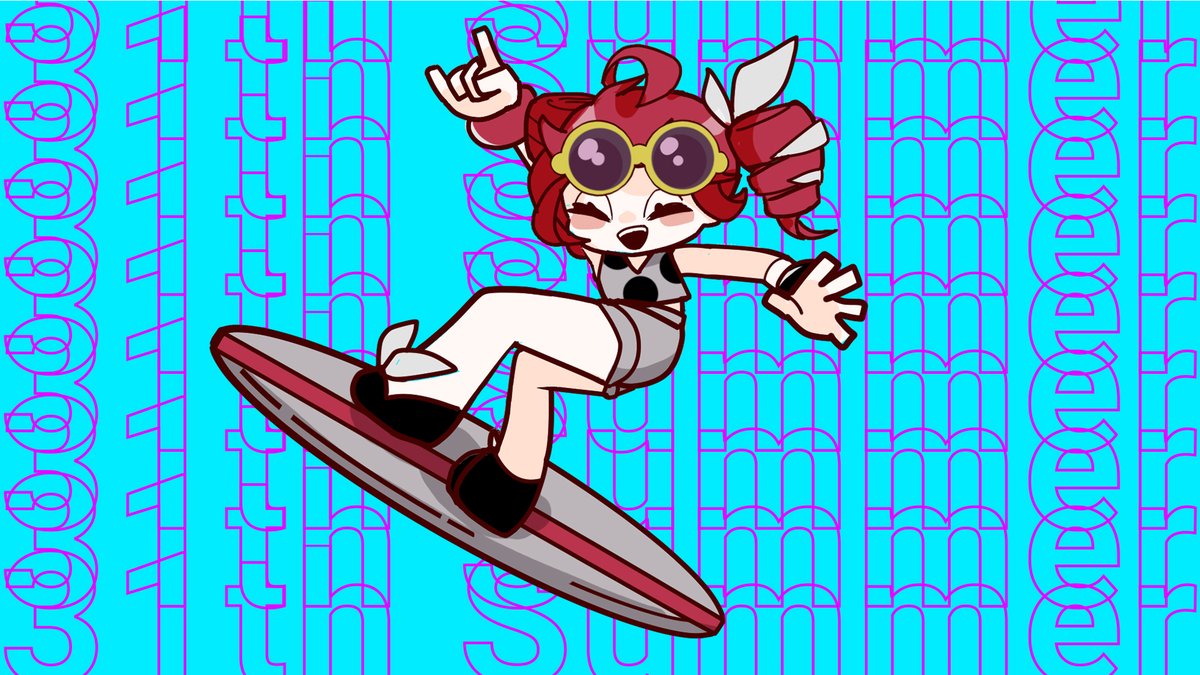 🏄‍♀️新曲🏄‍♀️ 31th Summer / 重音テト Seize the days!!!🏄‍♀️ Y： N：08 / 05 #VOCALOID #vocaloPost #重音テト