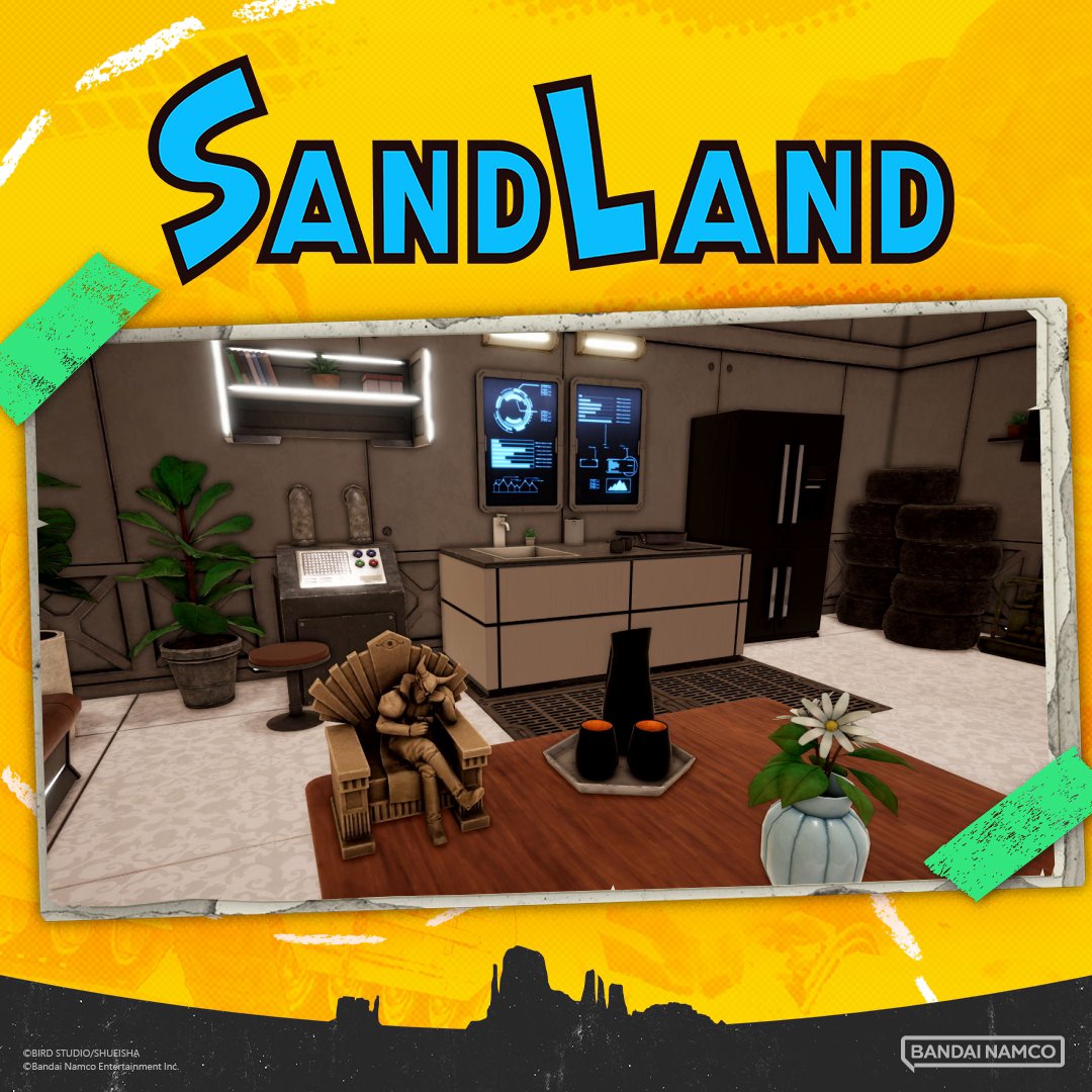 Nothing beats the feeling of returning to your base after a long day traversing the harsh desert. Show us how you've decorated your base in the comments! #SANDLAND