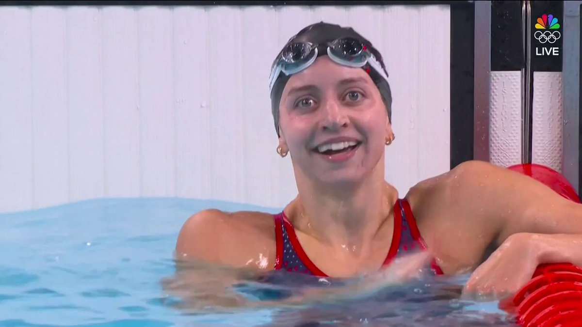 KATE DOUGLASS STRIKES GOLD IN THE 200M BREASTSTROKE. 🥇🇺🇸 #ParisOlympics | 📺 NBC and Peacock