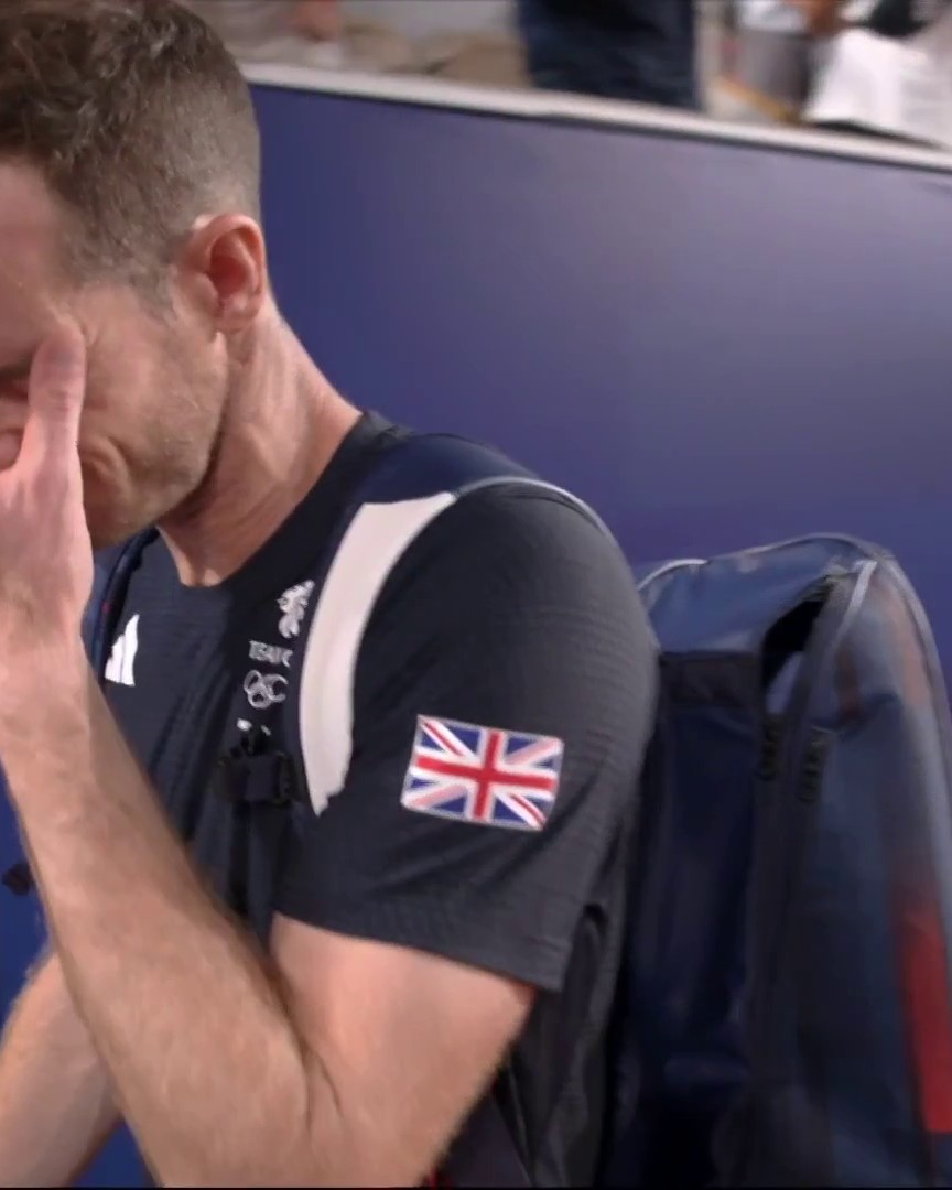 Thank you, Sir Andy Murray 🇬🇧 The tennis legend leaves the court for the final time 😢 #Paris2024