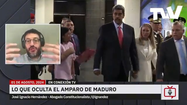 AMPARO SOLICITADO POR MADURO EN EL TSJ: ¿Qué esconde esta jugada? | En Conexión con César Miguel Rondón y el profesor y consultor en leyes José Ignacio Hernández Jose Ignacio Hernández G. #TVV