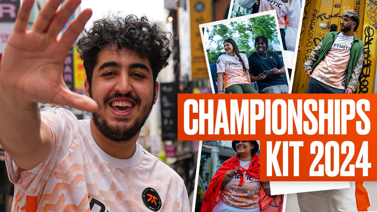 Be more than a game. Be a Fnatic. The 2024 Championships Kit is here: