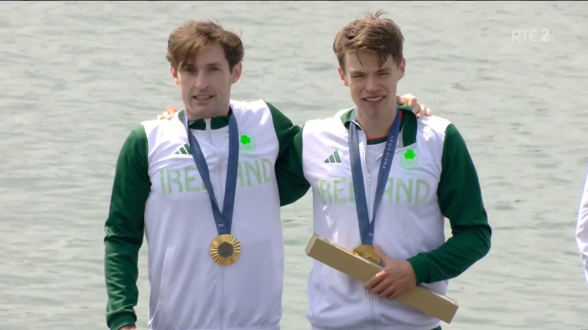 Always get emotional listening to ‘Amhrán na bhFiann’ at an Olympic medal ceremony. 14th* time it’s happened in our history 🥇