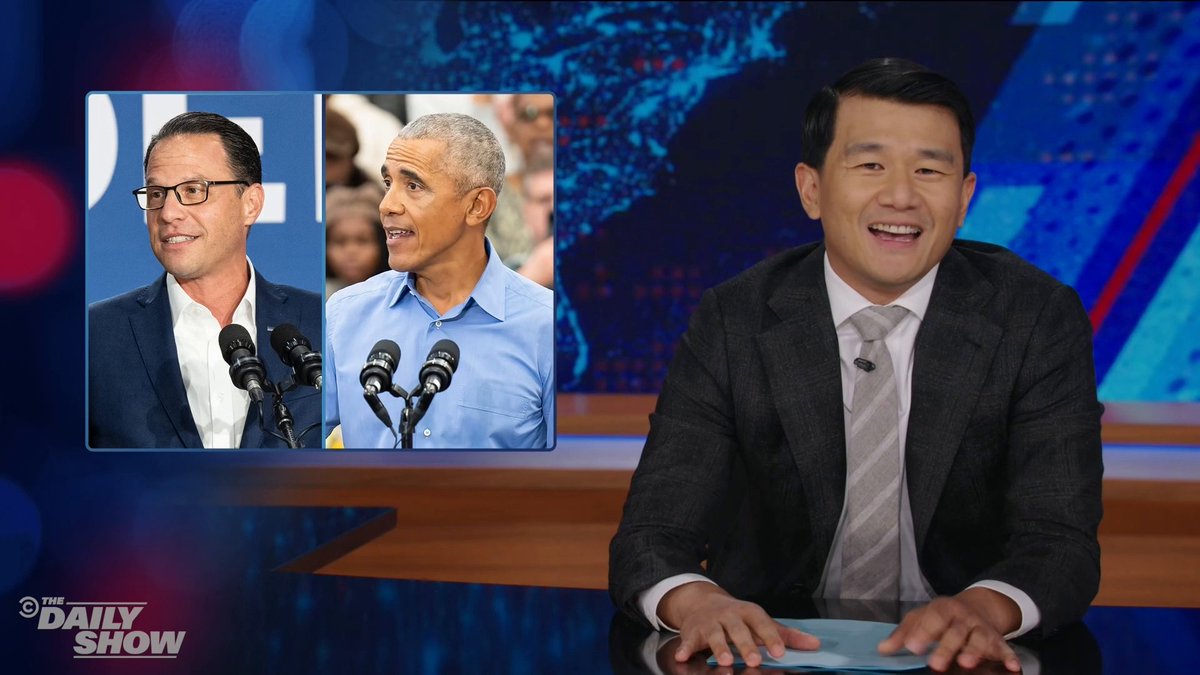 Is it just Ronny Chieng, or does Josh Shapiro sound exactly like Barack Obama?