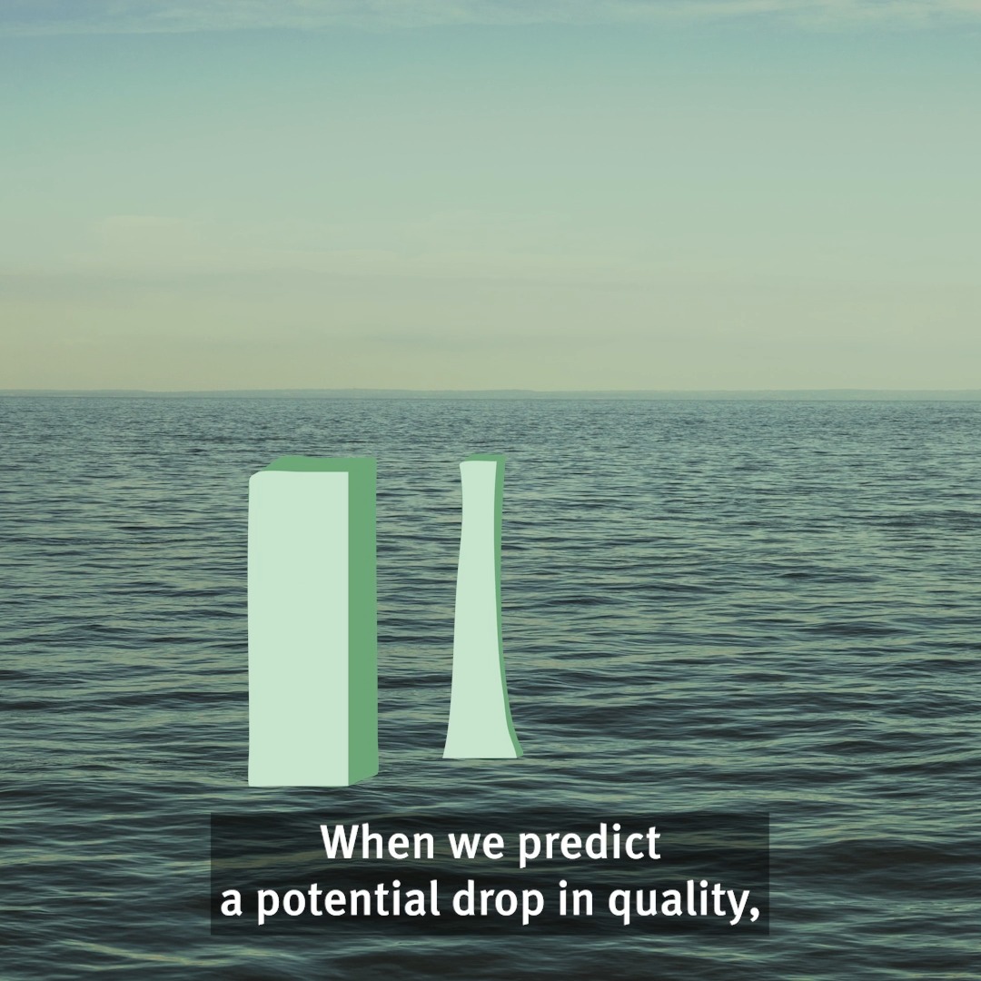Bathing water quality can be temporarily affected by natural factors like storms and tides ⛈️ When we predict a potential dip in water quality, we issue a pollution risk forecast warning and advise against swimming. Check Swimfo before you swim: