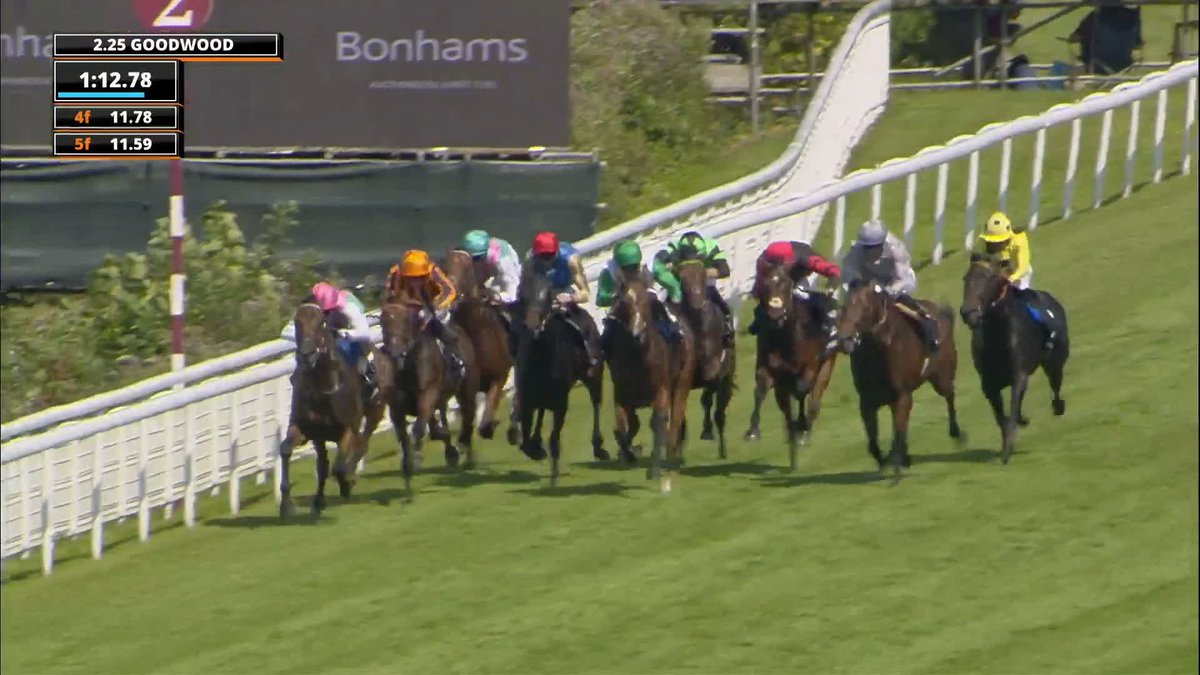 An excellent ride by Kieran Shoemark 👏 Lead Artist fires it home in the Bonhams Thoroughbred Stakes 🏆 #ITVRacing | Goodwood Racecourse | Juddmonte | Kieran Shoemark