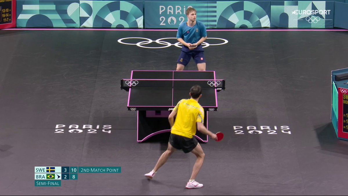 Truls Möregårdh ska spela OS-final i bordtennis! 🇸🇪 Svensken vinner semifinalen mot Hugo Calderano 4-2 i set 🏓 📲 Streama varje ögonblick från OS i Paris 2024 – bara på Max