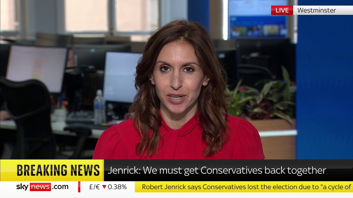 Robert Jenrick has given his first speech as part of his campaign to lead the Conservative Party. Tamara Cohen analyses his speech which he did without notes 👇 📺 Sky 501, Virgin 602, Freeview 233 and YouTube