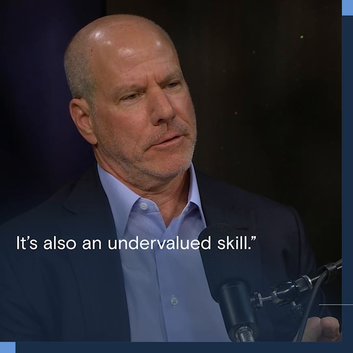 TPG CEO Jon Winkelried reflects on the career advice he would give to his younger self: #GSExchanges