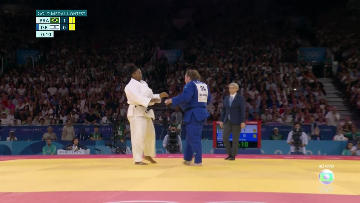 BIA SOUZA, VOCÊ É MEDALHA DE OURO !!!!! 🇧🇷🇧🇷🇧🇷 O JUDÔ É MEDALHA DE OURO! MAIS UMA PARA A NOSSA HISTÓRIA!!! #JogosOlímpicos #OlimpíadasNoGe #Paris2024