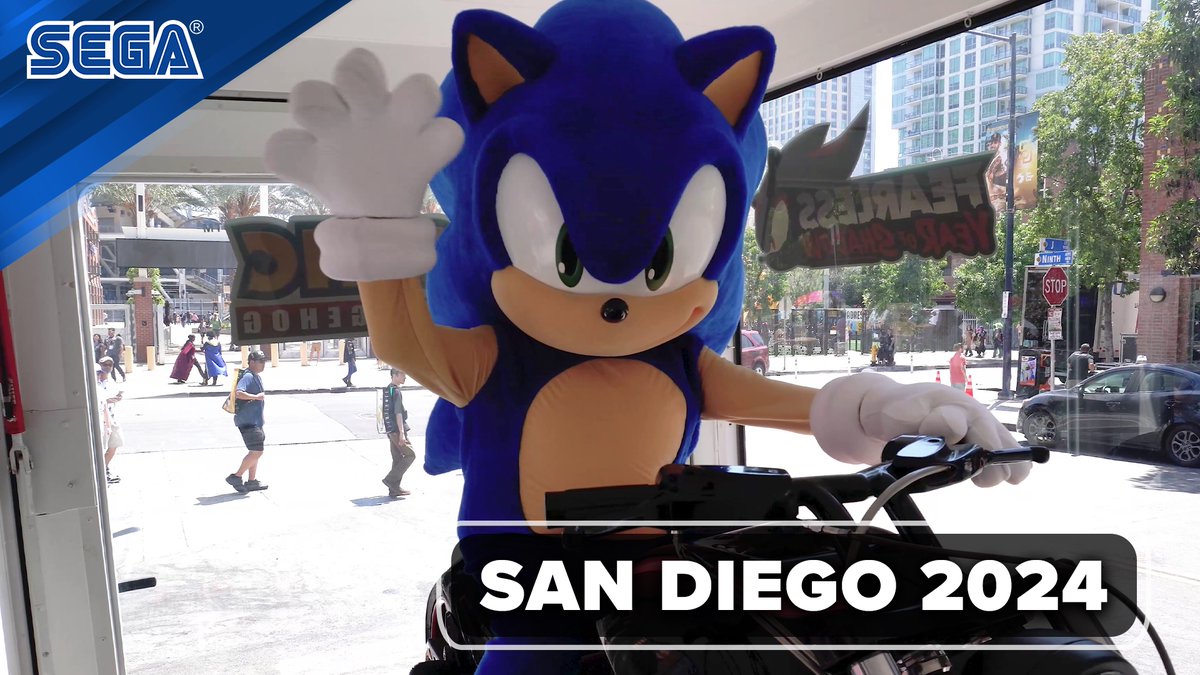 Still reminiscing on our incredible weekend down in San Diego! Thank you to everyone who stopped by the #SonictheHedgehogSpeedCafe, shared their pictures with the Shadow motorcycle, and checked out the Sonic Symphony! Until next time 💙