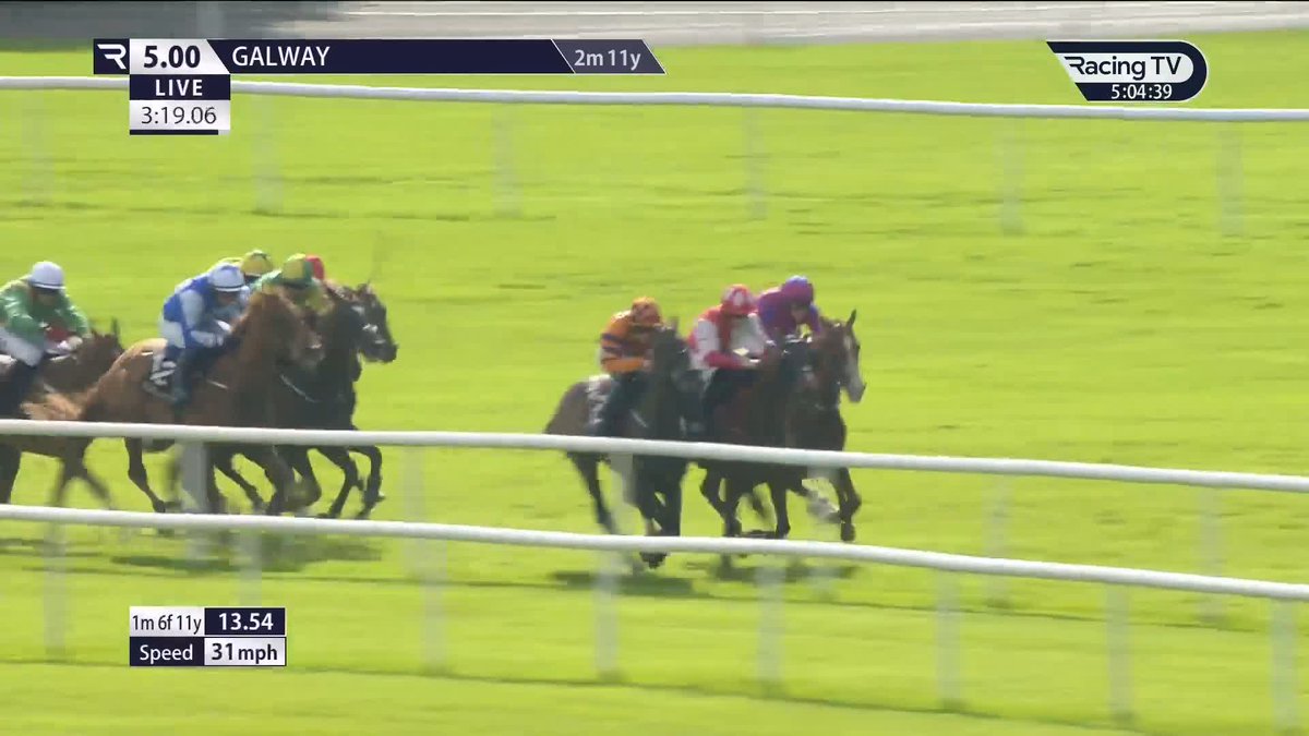 On the NOD 🟩🟨⬜️ Volantis gets up right on the line to go one place better than when second in this race 12 months ago. Another winner for the flying Ross O'Sullivan 👊 Keith Donoghue | Galway Races