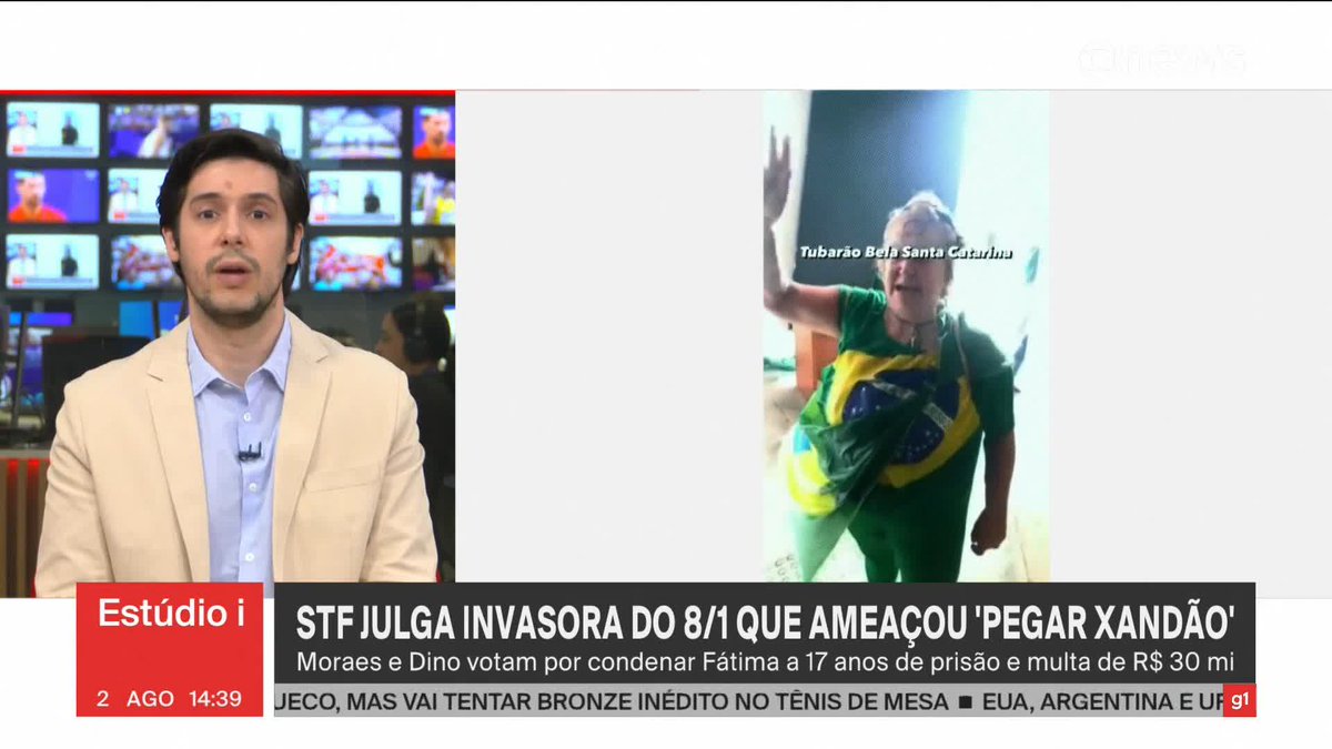 "Tem gente levando pena maior que muito assassino", diz Joel Pinheiro 🇧🇷 sobre condenações de envolvidos no 8/1. "Pessoas que não eram planejadores do golpe, mas uma horda de fanatizados enganada pelas lideranças". ➡ Assista ao #Estúdioi: #GloboNews