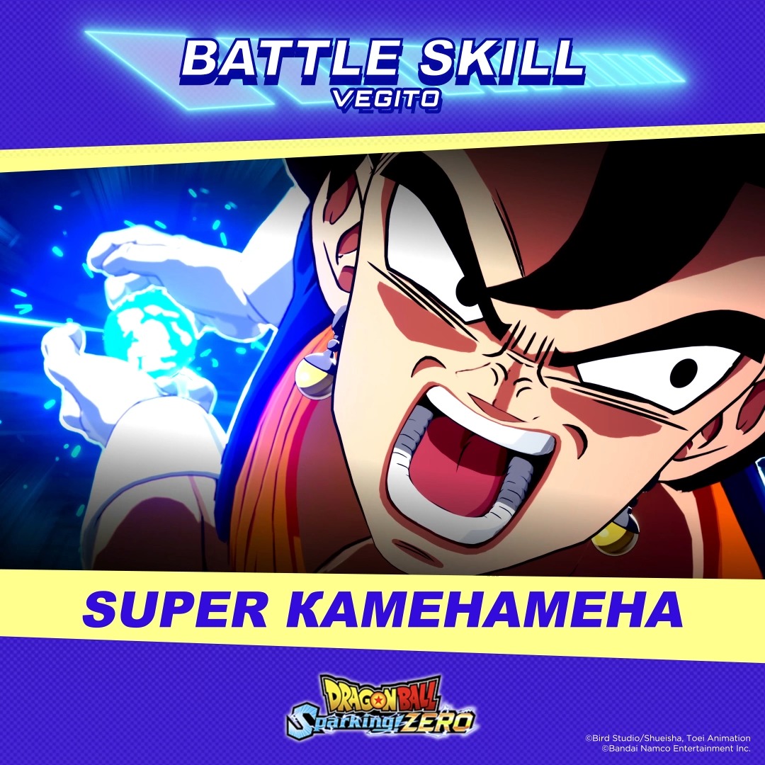 Not your regular Kamehameha. But the SUPER Kamehameha. Vegito takes it to the next level in #DBSZ