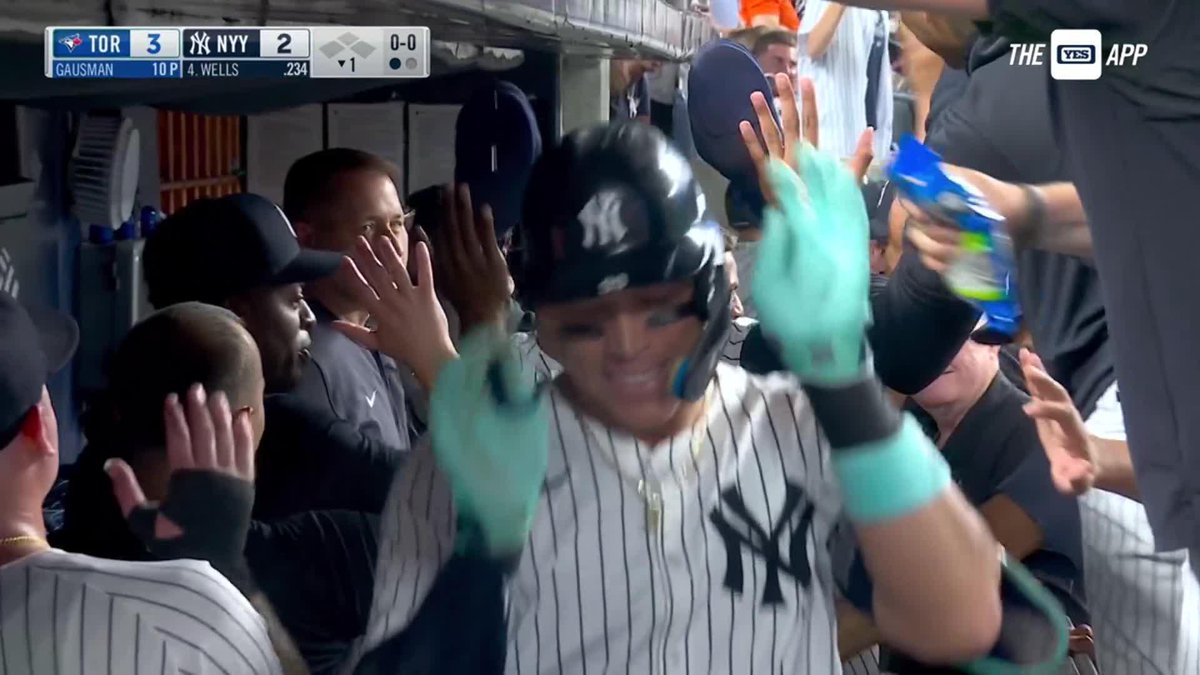 AARON JUDGE ANSWERS BACK!! 477 FT. BOMB!! 💣💣💣 #YANKSonYES