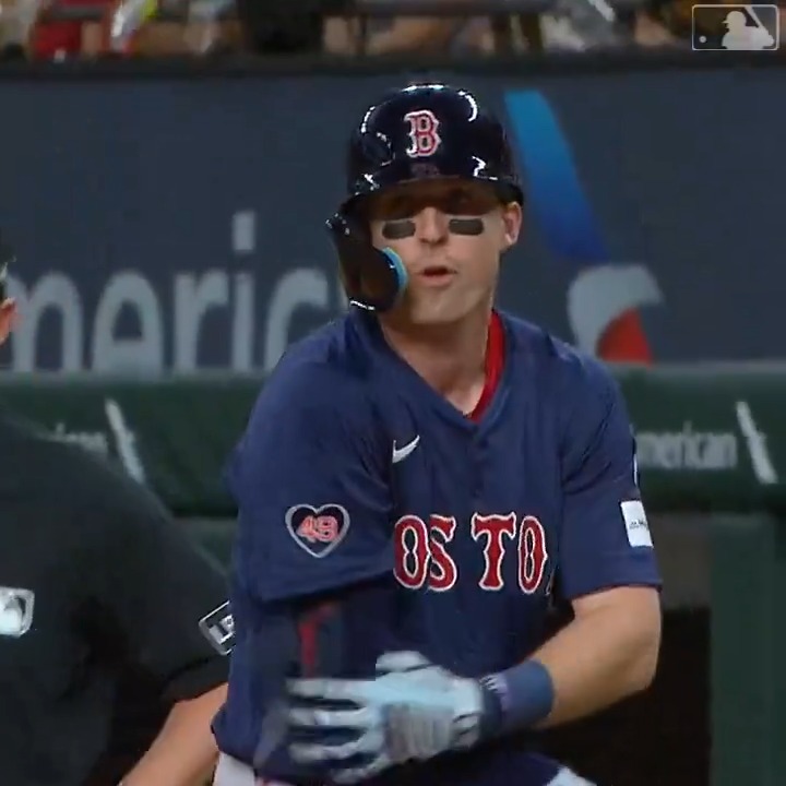 Nick Sogard's first Major League knock is a BIG ONE.