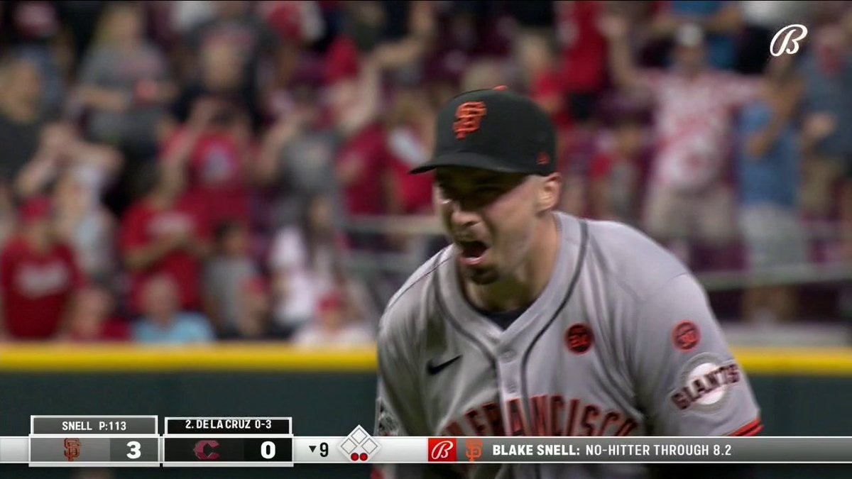 BLAKE SNELL NO HITTER VS. THE REDS 🔥