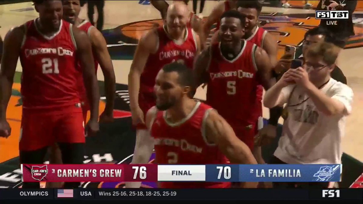 BUCKEYES TAKE DOWN LA FAMILIA TO ADVANCE TO THE TBT FINAL ‼️ LET’S GOOO Car❌en’s Crew - THE Ohio State’s TBT Team