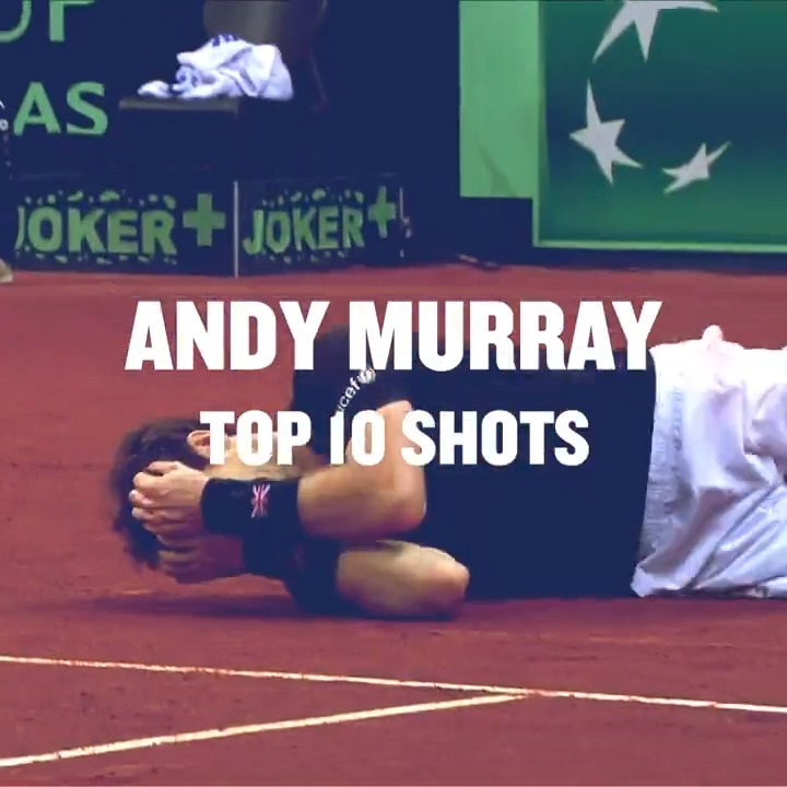 OUTRAGEOUS Andy Murray 🤯 Sit back &amp; enjoy Andy's top 10 shots 🔥