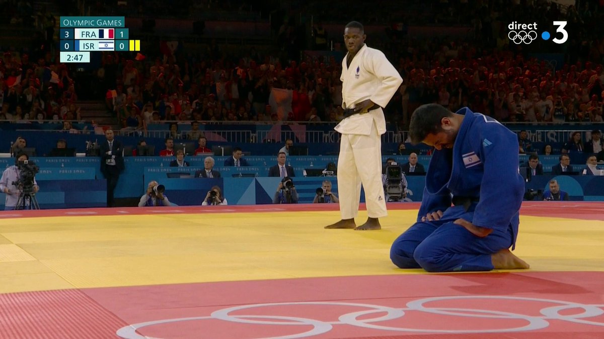 🚨🚨 L’ÉQUIPE DE FRANCE 🇫🇷 DE JUDO ÉLIMINE ISRAEL FACILEMENT 4-0 MERCI LES BLEUS 🇫🇷 !!! #Paris2024