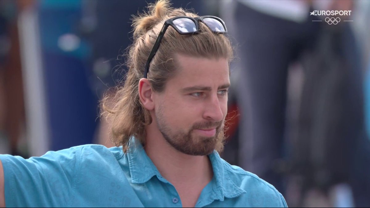 Peter Sagan abre la prueba en ruta ciclista de #Paris2024 🤩 Ya en directo en @streammaxes con Javier Ares, Alberto Contador y Eduardo Chozas 🚴