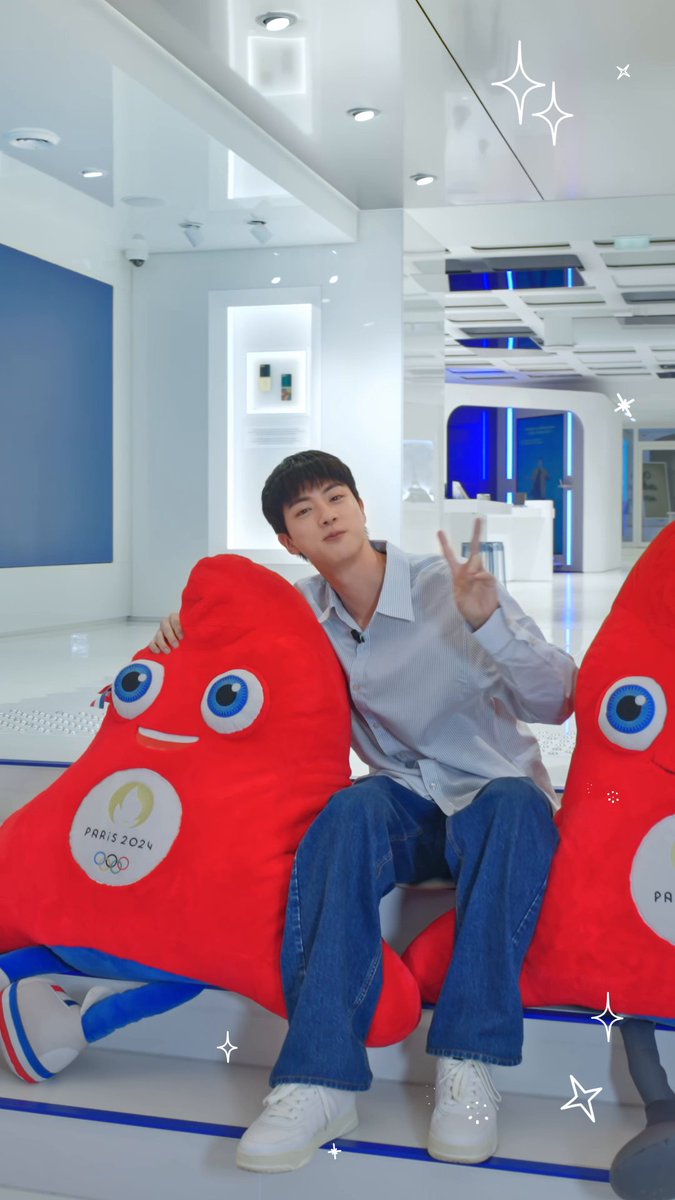 #Jin de BTS_official vous propose une visite de l'Olympic Experience Pop Up.