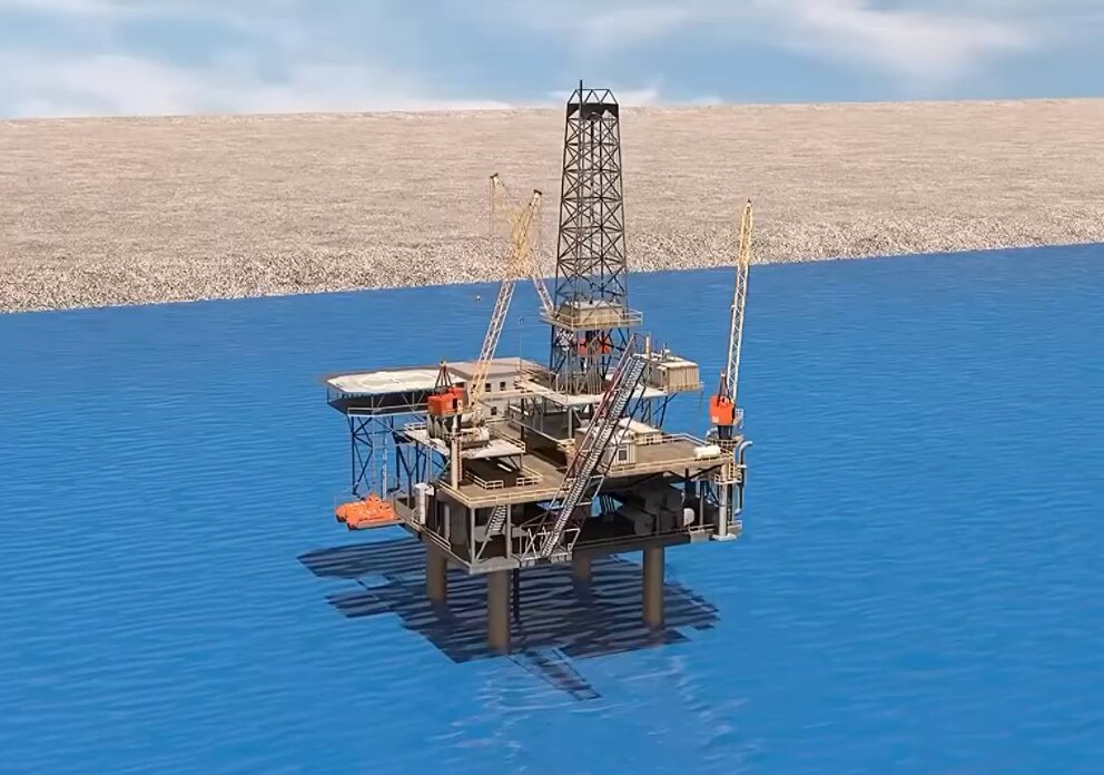 How oil rigs are built