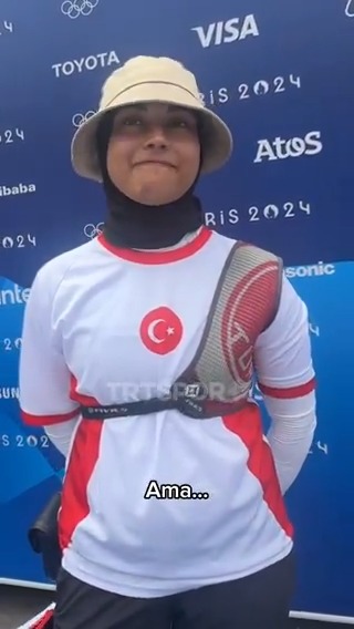 🗣️ "Üzgünüm tabii ki" Gelecek yıllar için sana güvenimiz sonsuz. ❤️ #Paris2024'te bize yaşattığın müthiş duygular için sonsuz teşekkürler Elif Berra. 🇹🇷