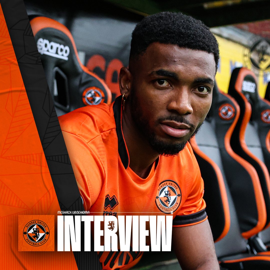 🗣 "I can't wait for the fans to chant my name when I score my first goal at Tannadice!" Meshack Ubochioma outlines the deciding factors behind his Tayside switch and ambitions for the season ahead in his first interview as a #DUFC player 🍿 Watch in full here! 👇