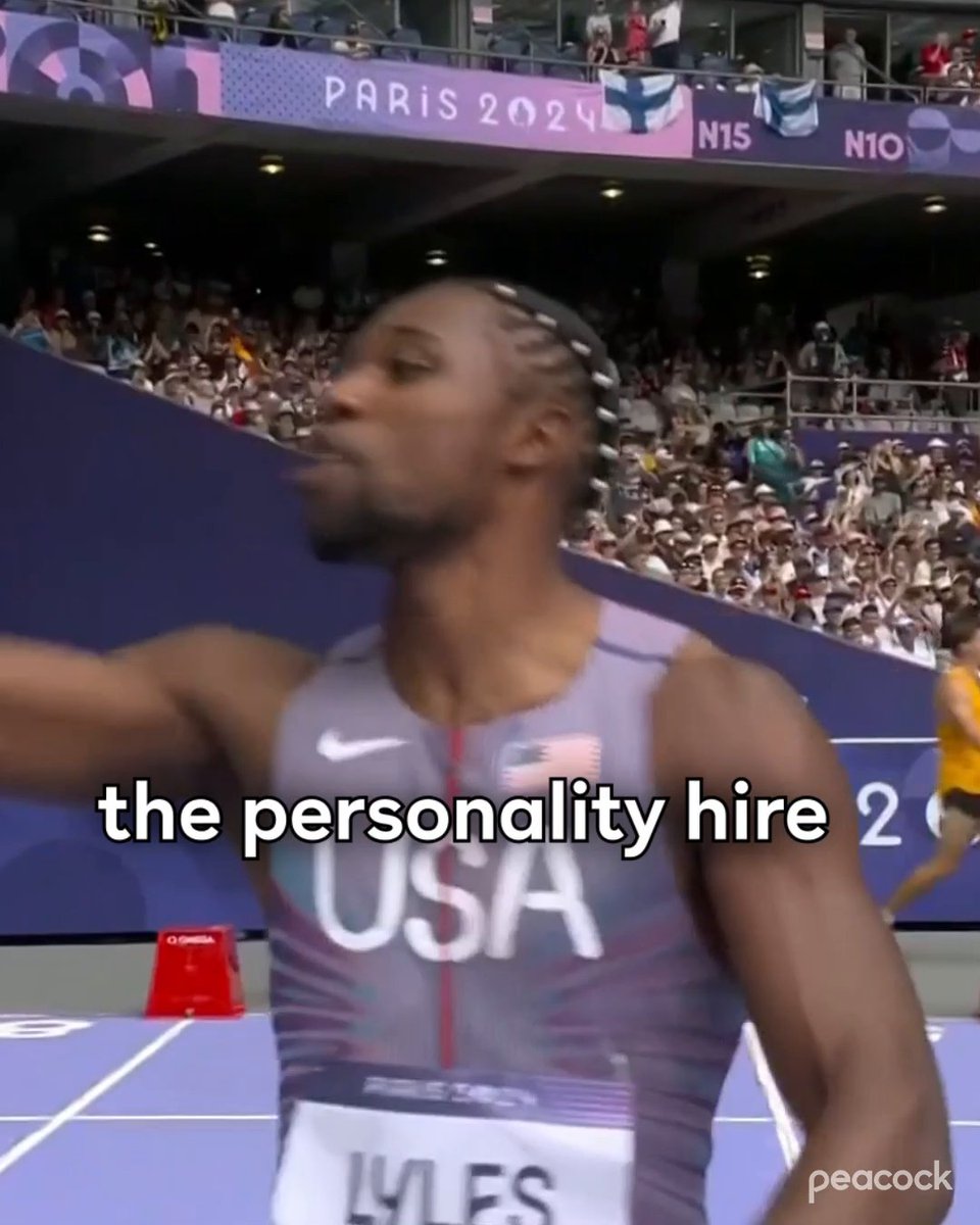 Noah Lyles: Certified Silly Goose. #ParisOlympics