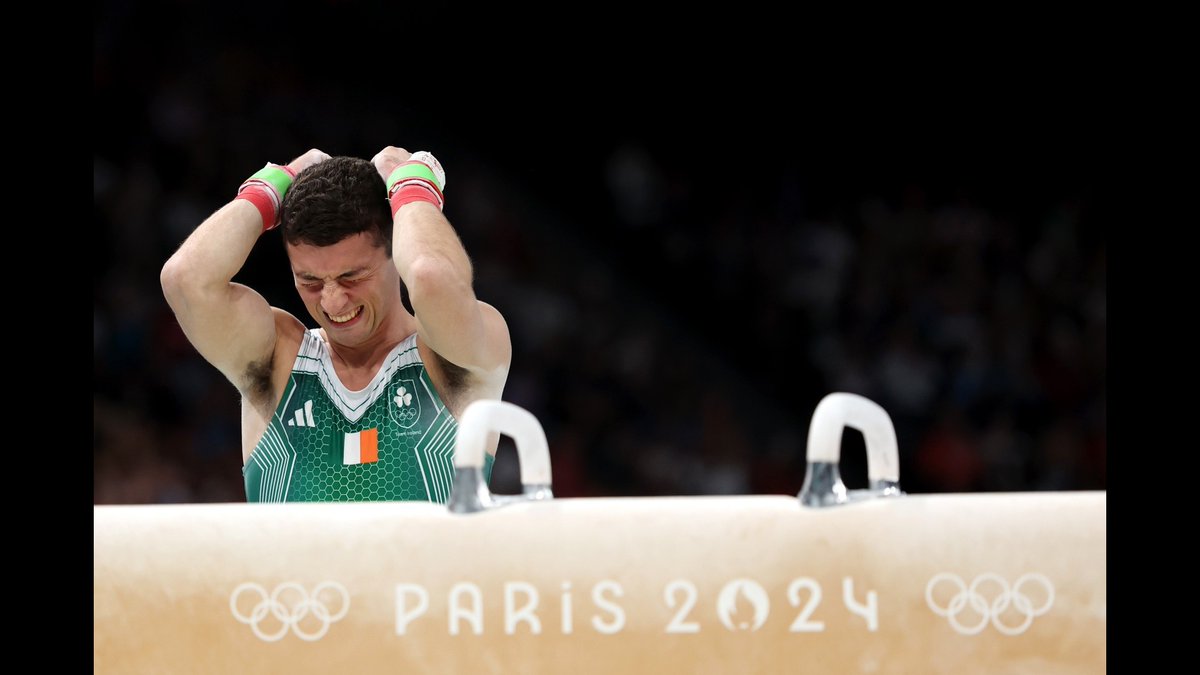 Rhys McClenaghan has won the lot🥇 #BBCGymnastics #BBCOlympics #Paris2024