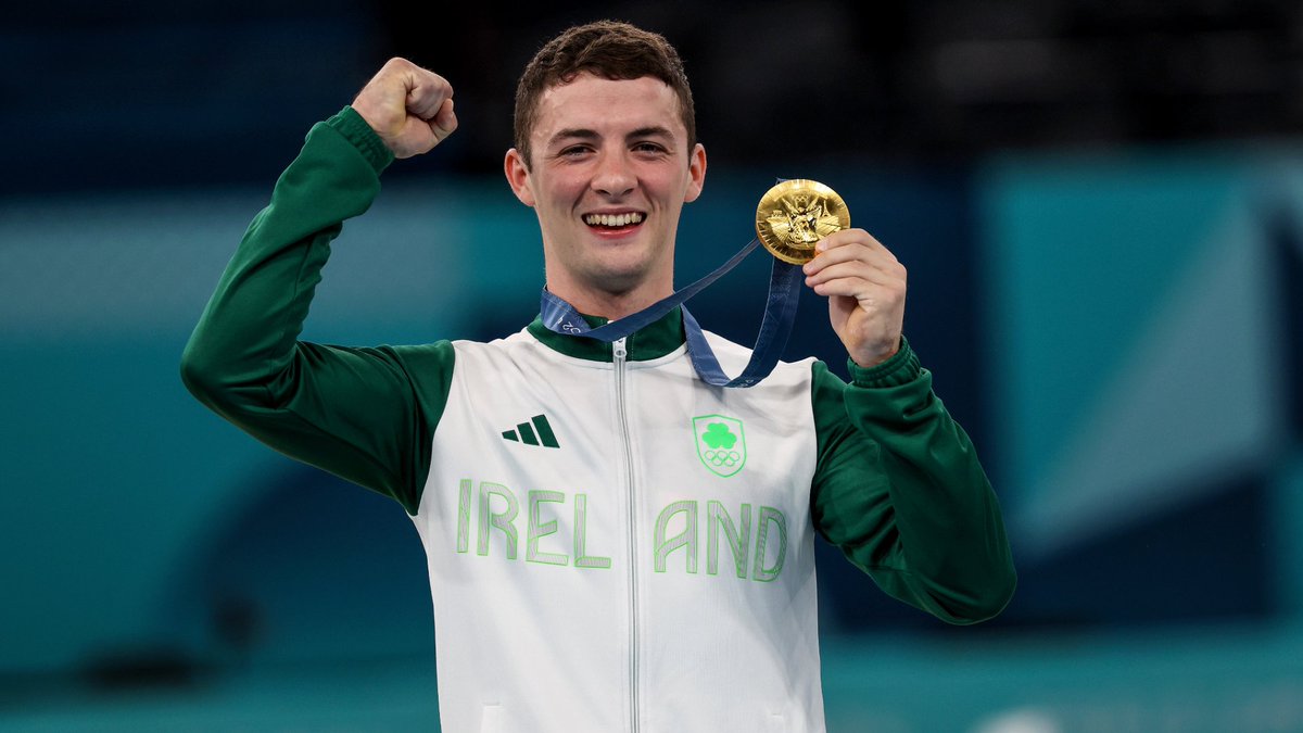 What a moment for Rhys McClenaghan 🥇 OLYMPIC CHAMPION 👏👏👏👏 #BBCGymnastics #BBCOlympics #Paris2024