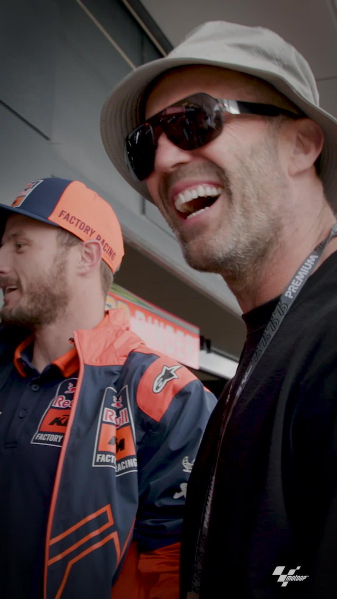 Trading high-octane films for some high-octane #MotoGP action! 🏍️ A pleasure to have Jason Statham at the circuit today 🙌 #BritishGP 🇬🇧