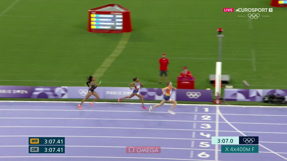 🔥🇫🇷 | GOUD! Wat een legendarische eindsprint van Femke Bol! Kippenvel! Het eerste atletiekgoud is nu al een feit.🎽​🇳🇱 #Paris2024 📺 Stream Paris 2024 op HBO Max