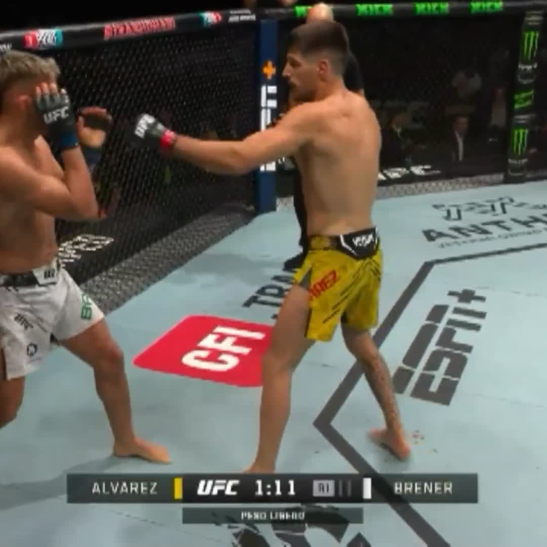 Qué secuencia de Joel "El Fenomeno" Alvarez 🤯 #UFCAbuDhabi Abu Dhabi Calendar | #InAbuDhabi | Experience Abu Dhabi