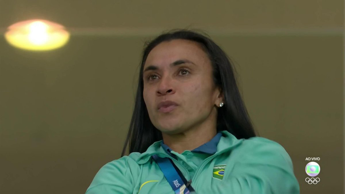 É POR VOCÊ TAMBÉM, MARTA! PELA RAINHA! 🇧🇷👑 #ge #Paris2024 #OlimpíadasNoGe