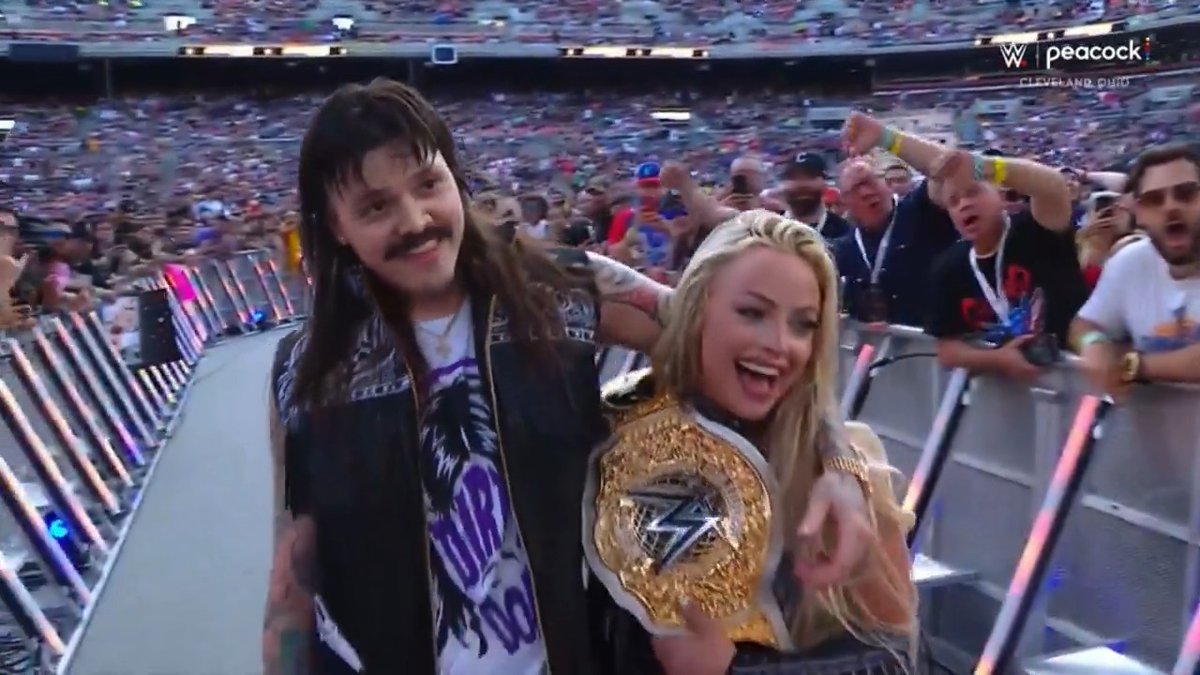 Still in shock over Dominik siding with LIV Morgan and betraying RheaRipley_WWE! #SummerSlam