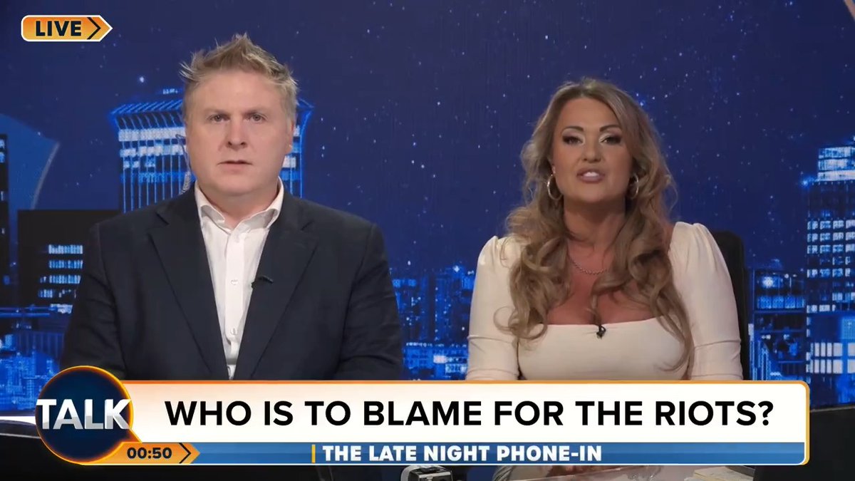 "By saying you are far-right, it's another way of saying shut up." Danielle Nicholls says British people are being ignored: "People are angry and frustrated. This is what happens when they are not being heard." André Walker Danielle Nicholls