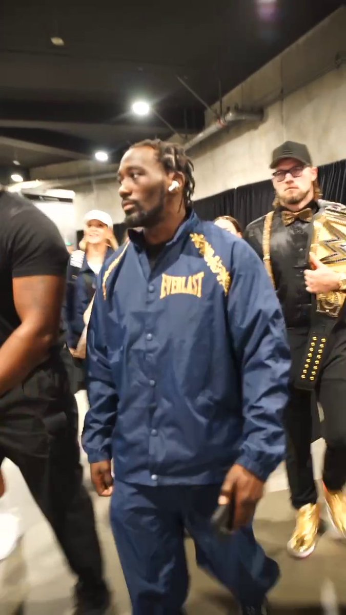 TERENCE CRAWFORD HAS ENTERED THE BUILDING 👑 #CrawfordMadrimov is Live now on ESPN+ PPV ➡️