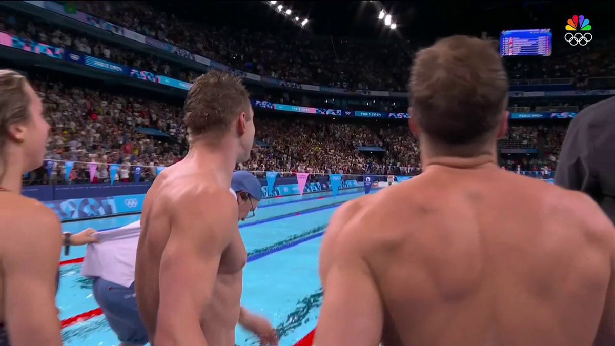 The mixed 4x100m medley relay had ALL the dramatics! USA captures a gold medal AND a world record in a race that came down to the wire. #ParisOlympics 📺 NBC and Peacock
