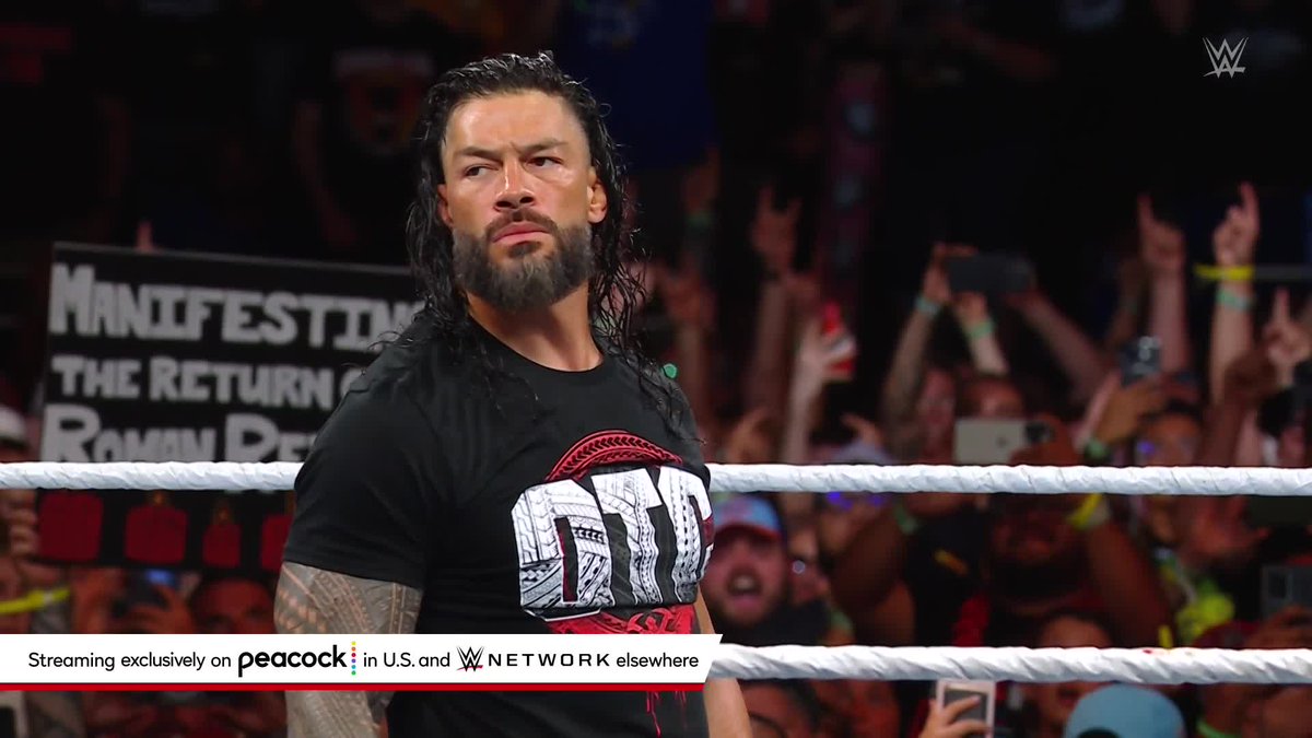 ROMAN REIGNS IS BACK! #SummerSlam