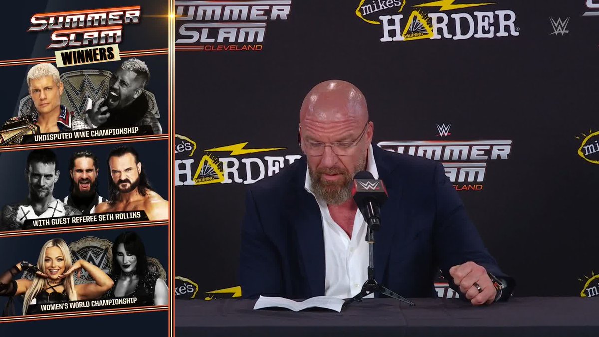 What a night at #SummerSlam!