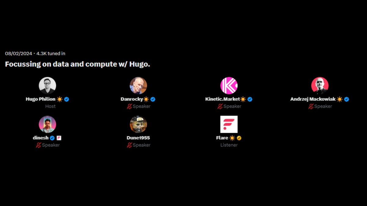 Flare provides reliable, secure, ultra-low-cost data with ease of use. So now, what can be built? 16 novel use cases highlighted by Hugo Philion 👇 Start this Sunday and get accelerated with the Flare ecosystem support program: